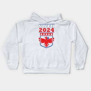 Vivek Ramaswamy 2024 - A New Wave in Presidential Politics Kids Hoodie